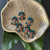 Nil | Hand Embroidered Floral Earrings