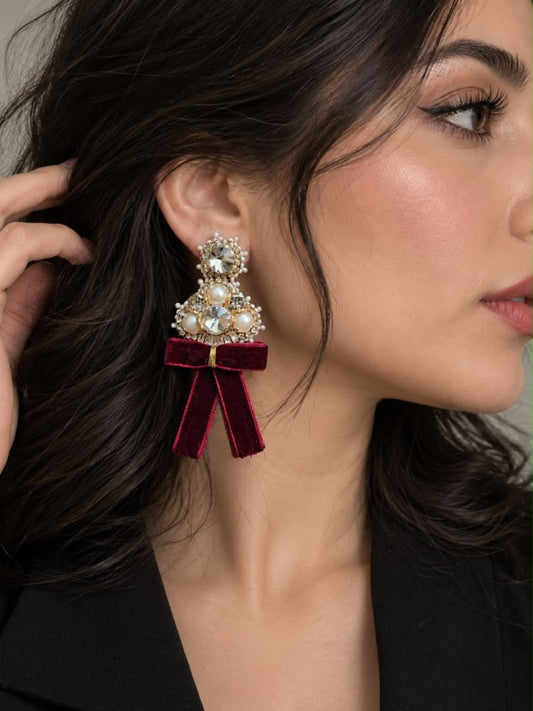 Golnar Earrings — worn